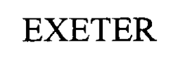 EXETER trademark