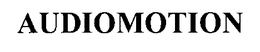 AUDIOMOTION trademark
