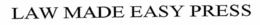 LAW MADE EASY PRESS trademark