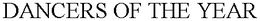 DANCERS OF THE YEAR trademark
