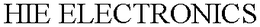 HIE ELECTRONICS trademark
