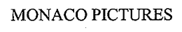 MONACO PICTURES trademark