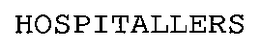 HOSPITALLERS trademark