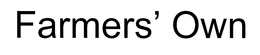 FARMERS' OWN trademark