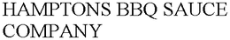 HAMPTONS BBQ SAUCE COMPANY trademark
