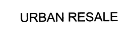 URBAN RESALE trademark
