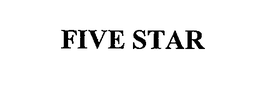 FIVE STAR trademark