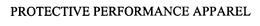 PROTECTIVE PERFORMANCE APPAREL trademark