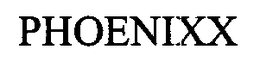 PHOENIXX trademark