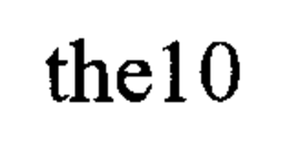 THE10 trademark
