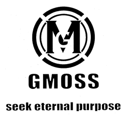 GM GMOSS SEEK ETERNAL PURPOSE trademark