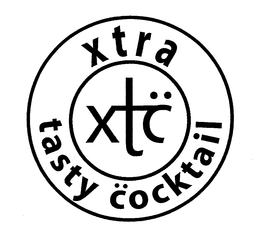 XTRA TASTY COCKTAIL XTC trademark