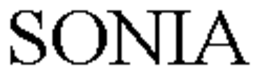 SONIA trademark