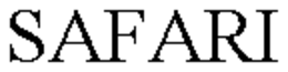 SAFARI trademark