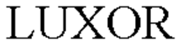 LUXOR trademark