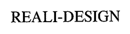 REALI-DESIGN trademark