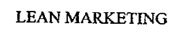 LEAN MARKETING trademark