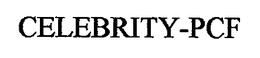 CELEBRITY-PCF trademark