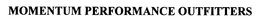 MOMENTUM PERFORMANCE OUTFITTERS trademark