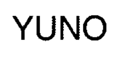 YUNO trademark