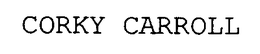 CORKY CARROLL trademark