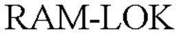 RAM-LOK trademark