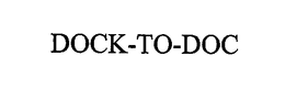DOCK-TO-DOC trademark