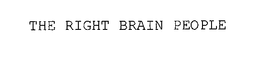 THE RIGHT BRAIN PEOPLE trademark