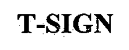T-SIGN trademark