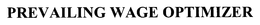 PREVAILING WAGE OPTIMIZER trademark