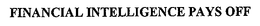 FINANCIAL INTELLIGENCE PAYS OFF trademark