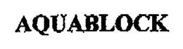 AQUABLOCK trademark