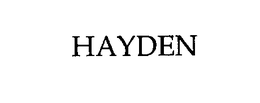 HAYDEN trademark