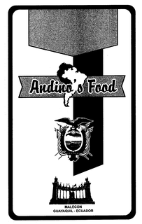 ANDINO'S FOOD trademark