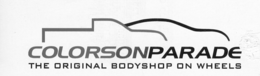 COLORSONPARADE THE ORIGINAL BODYSHOP ONWHEELS trademark