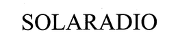 SOLARADIO trademark