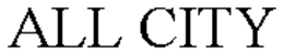 ALL CITY trademark