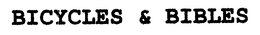 BICYCLES & BIBLES trademark
