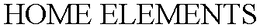 HOME ELEMENTS trademark
