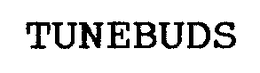 TUNEBUDS trademark