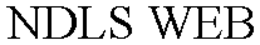 NDLS WEB trademark
