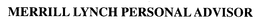 MERRILL LYNCH PERSONAL ADVISOR trademark