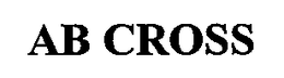 AB CROSS trademark