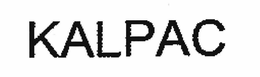 KALPAC trademark