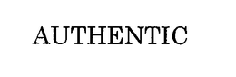 AUTHENTIC trademark