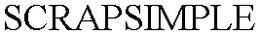 SCRAPSIMPLE trademark