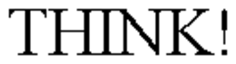 THINK! trademark