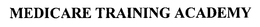MEDICARE TRAINING ACADEMY trademark