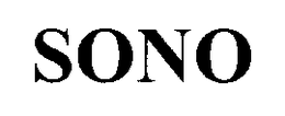 SONO trademark