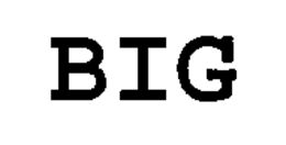 BIG trademark